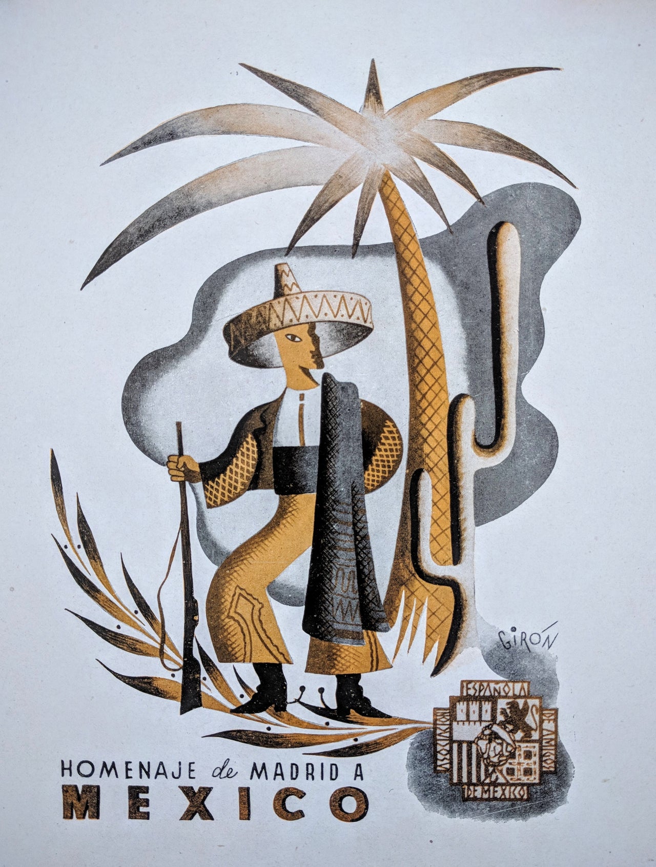 Three Frente Popular Handbills: Gratitud a Méjico; Homenaje a Mexico; and Salud Hermano Méjico