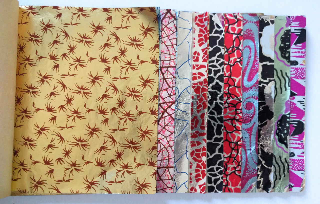 Eight Sample Albums of Decorative Aluminum Foils