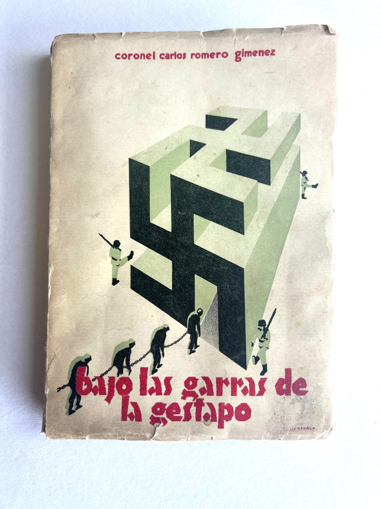 Bajo las garras de la gestapo: 36 días en capilla