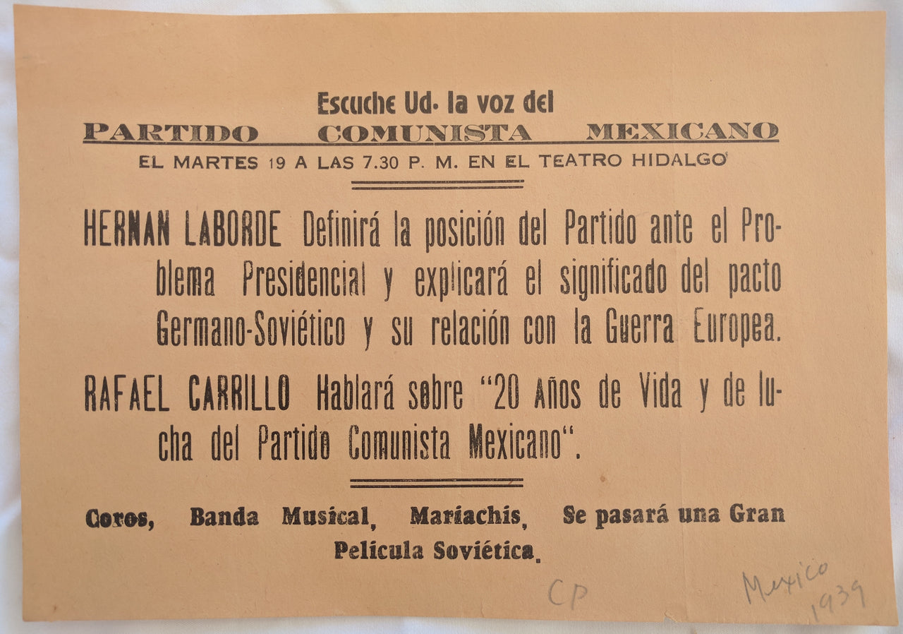 Two Mexican Communist Flyers