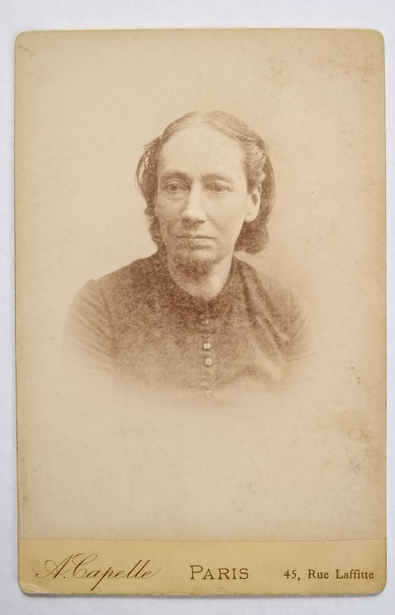 Cabinet Card of Louise Michel