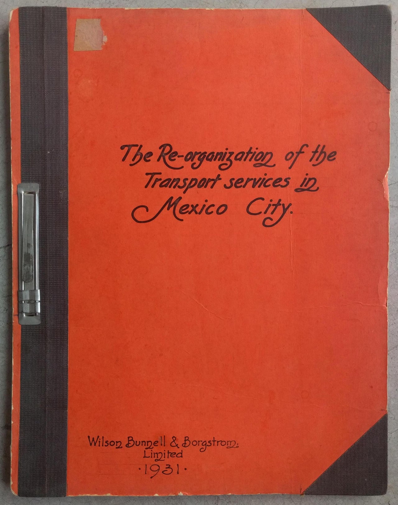 The Re-organization of the Transport Services in Me´xico City