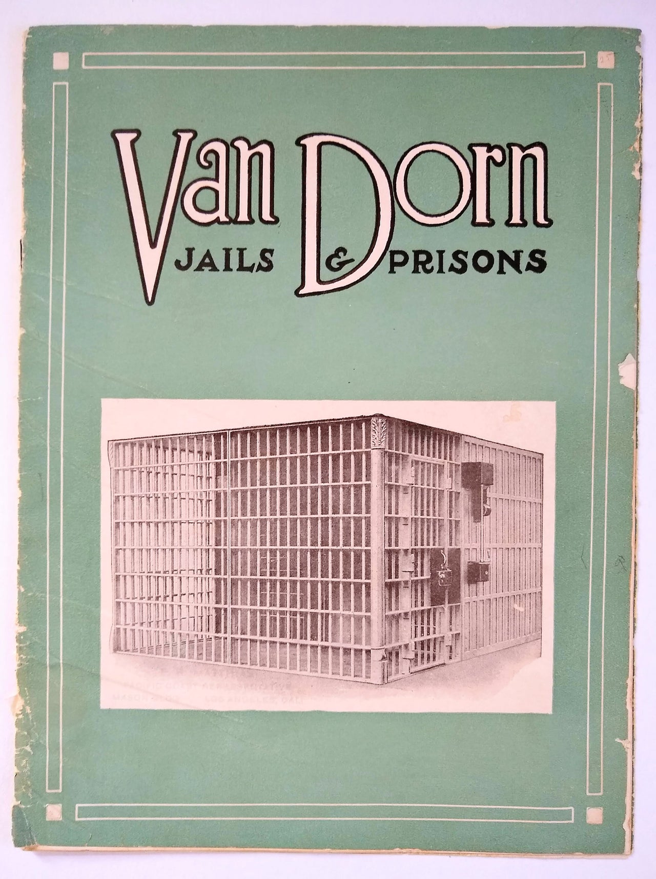 Van Dorn Jails & Prisons, Catalogue No. 59B