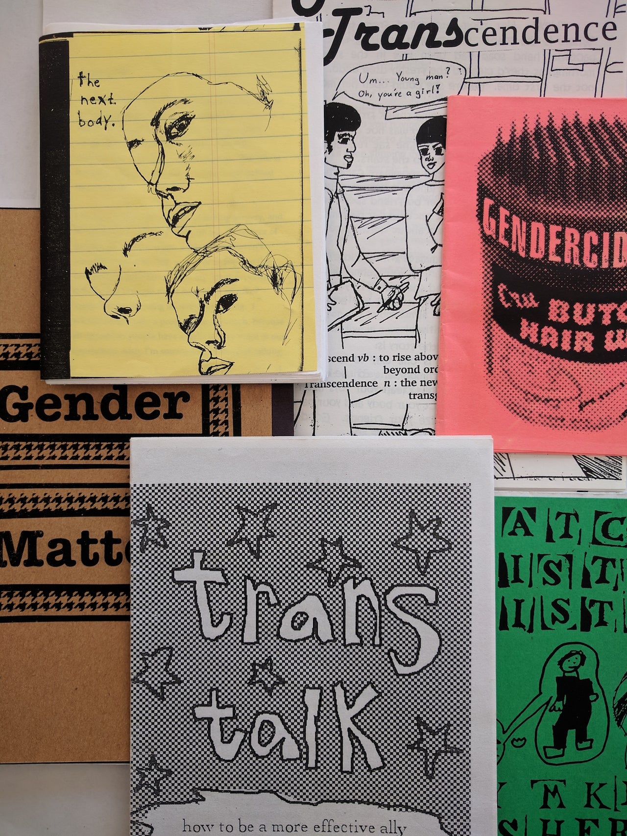 [Transgender]. Collection of ephemera