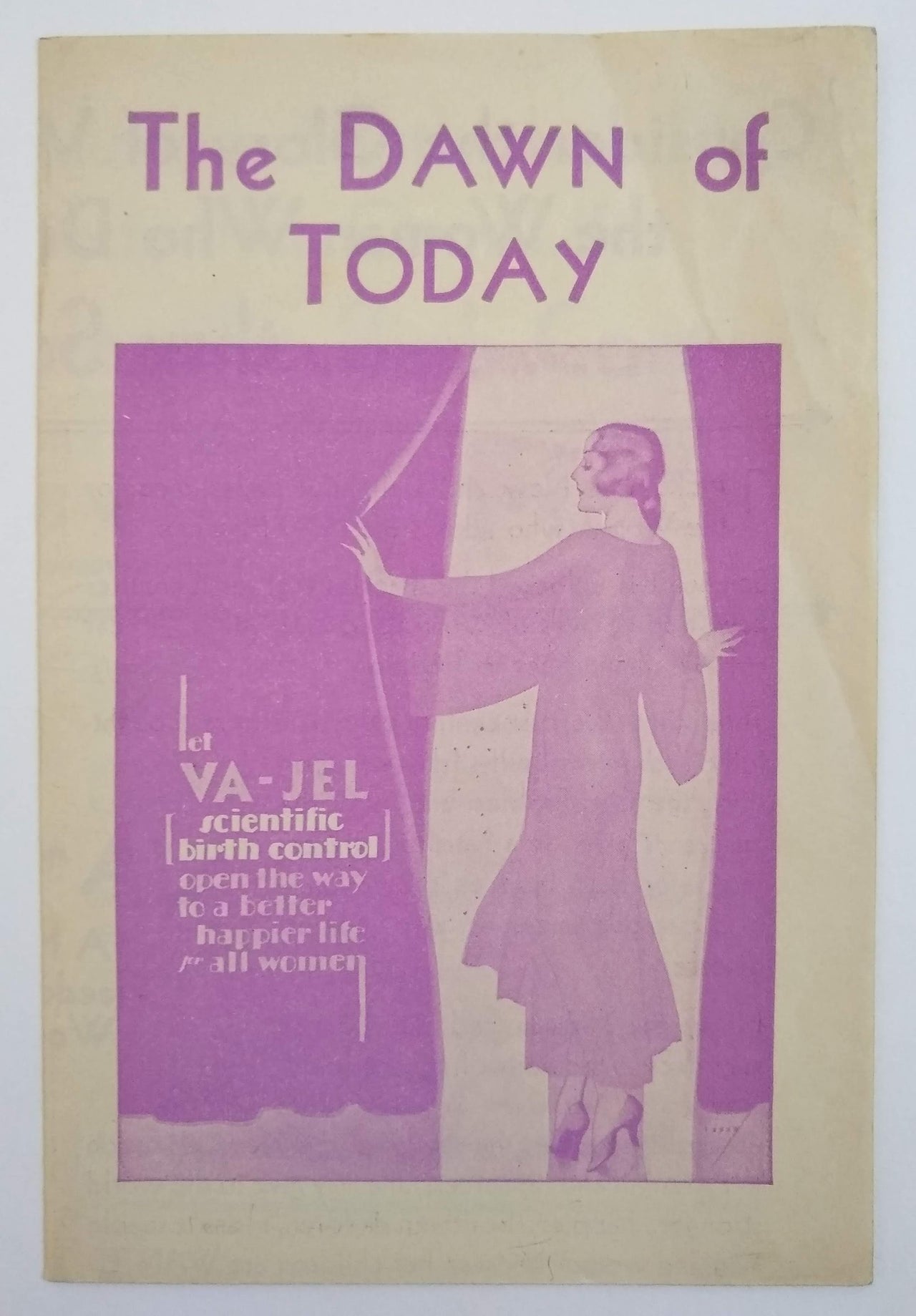 (Contraception) The Dawn of Today: Let Va-Jel open the way [...]