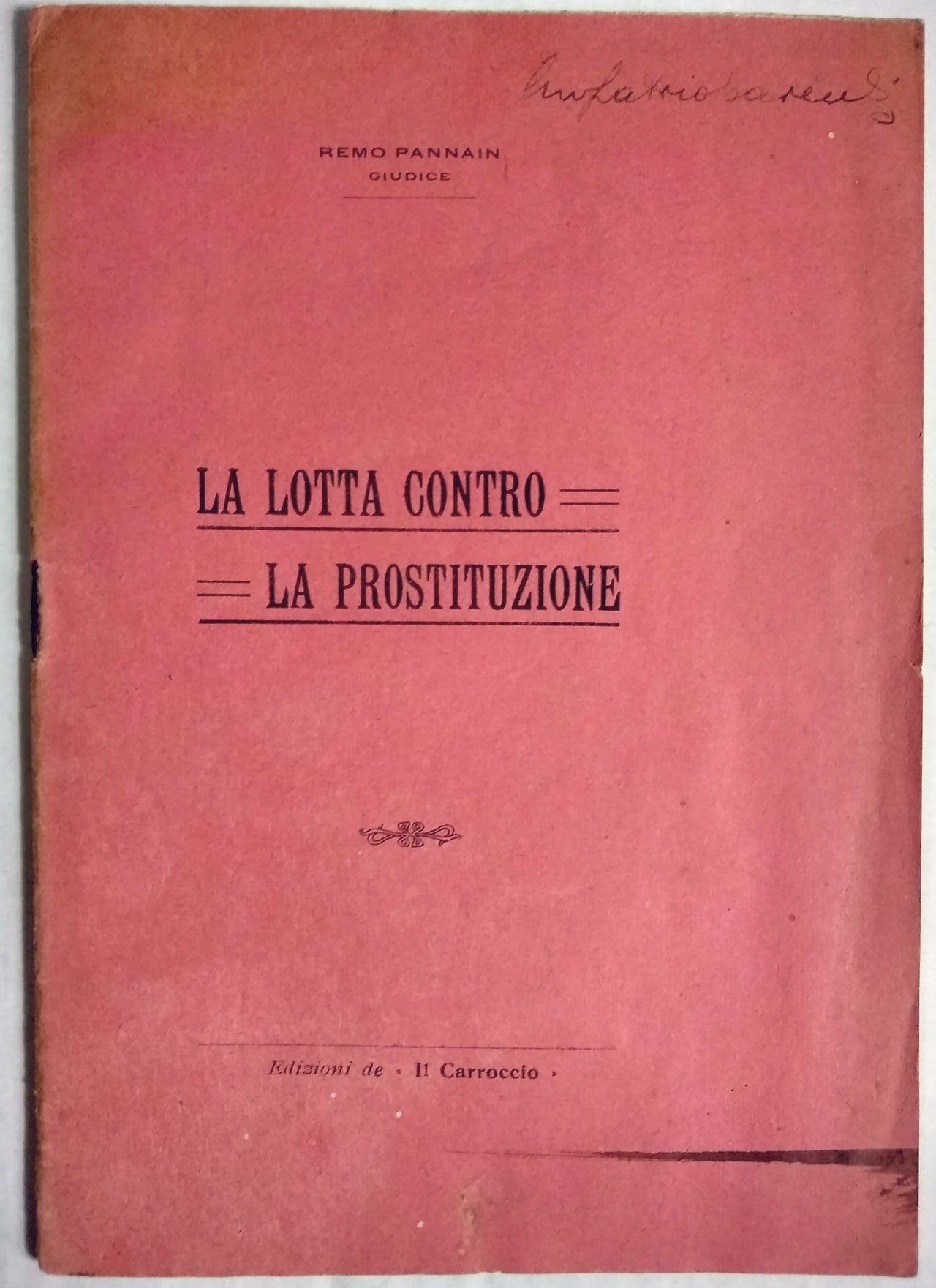 La Lotta Contro La Prostitutzione.