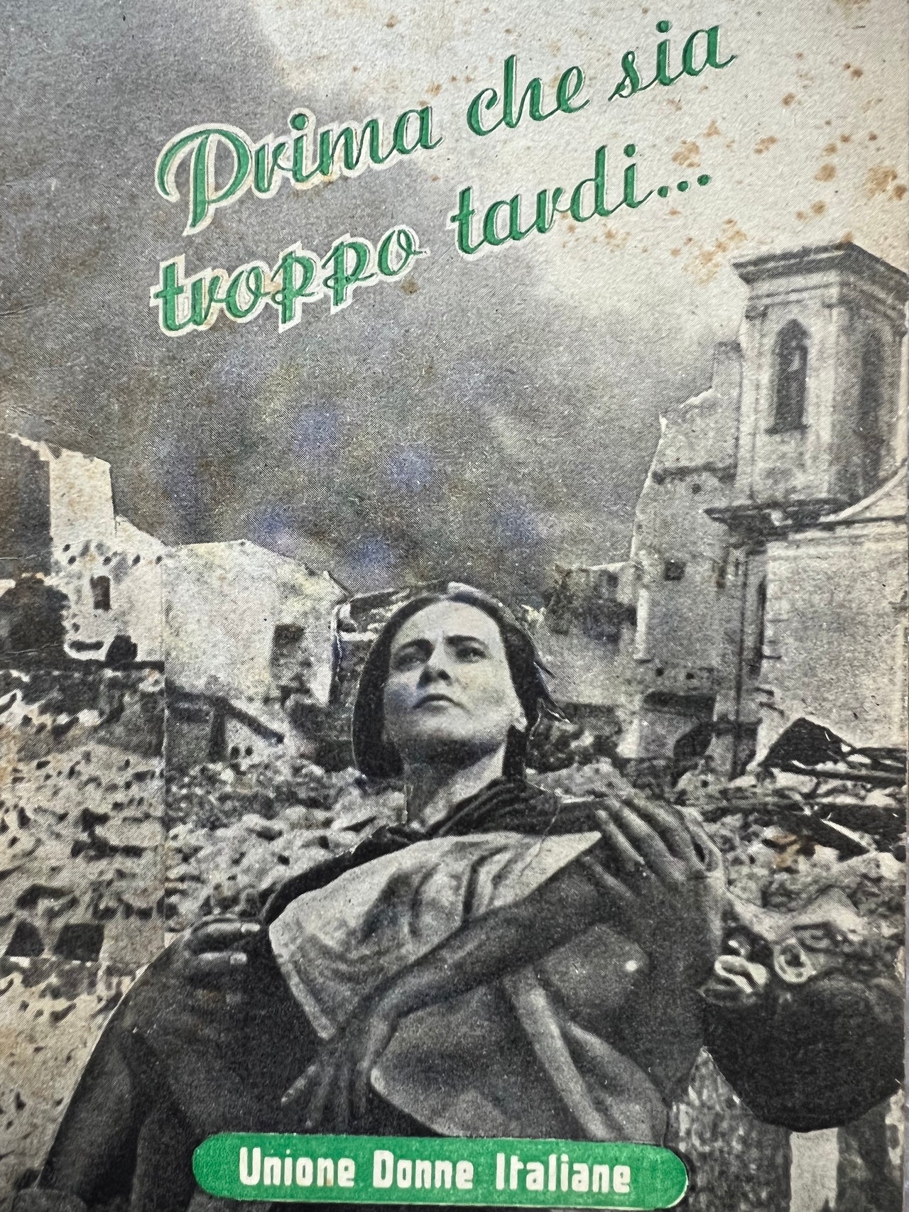 Prima che sia troppo tardi…