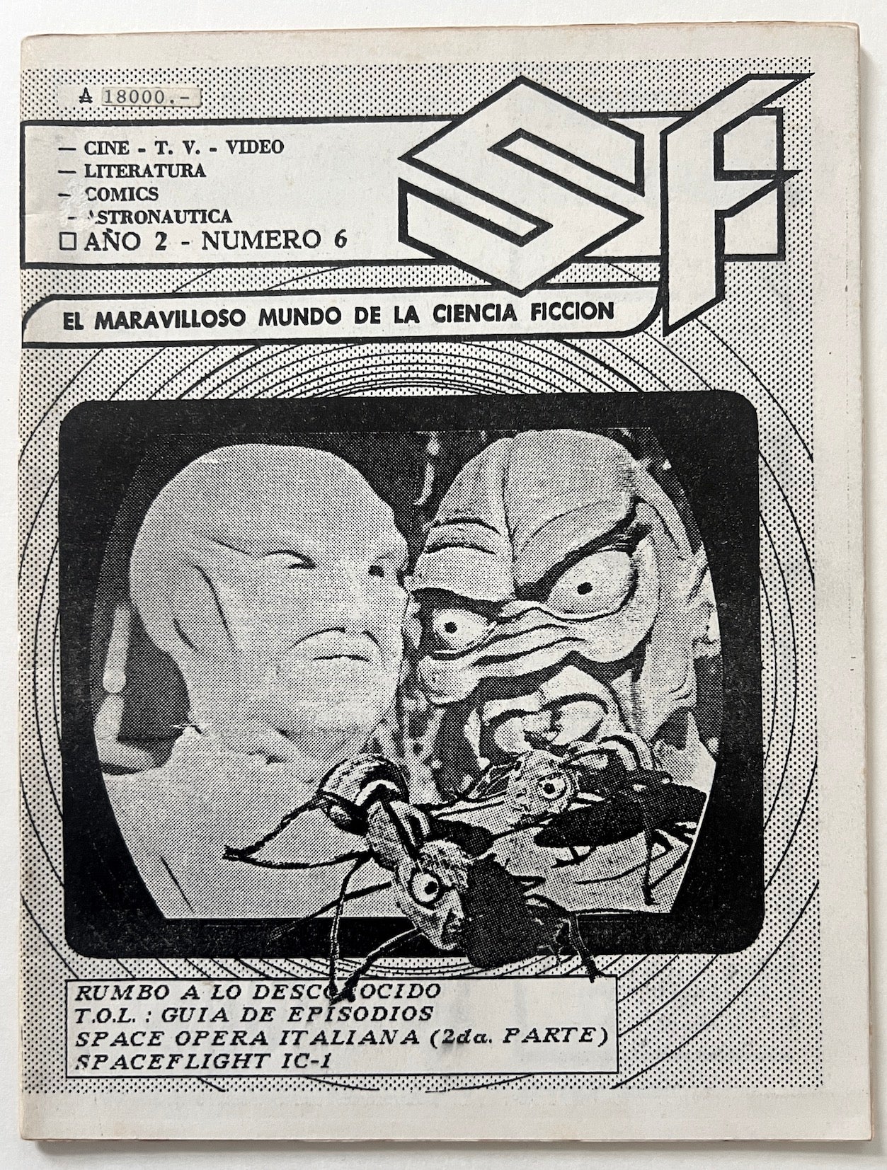 Three Argentinian SciFi Fanzines.
