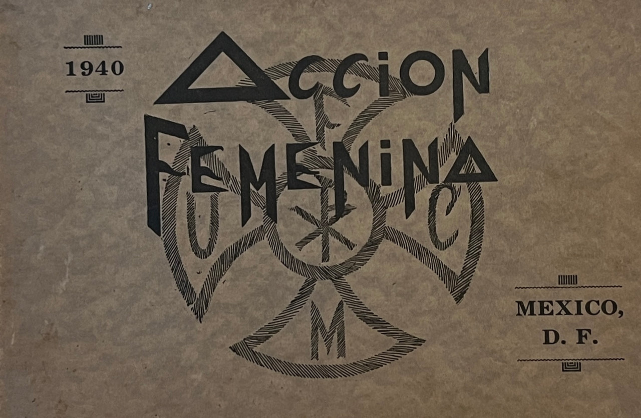 Acción Femenina [title from cover]: V Asamblea