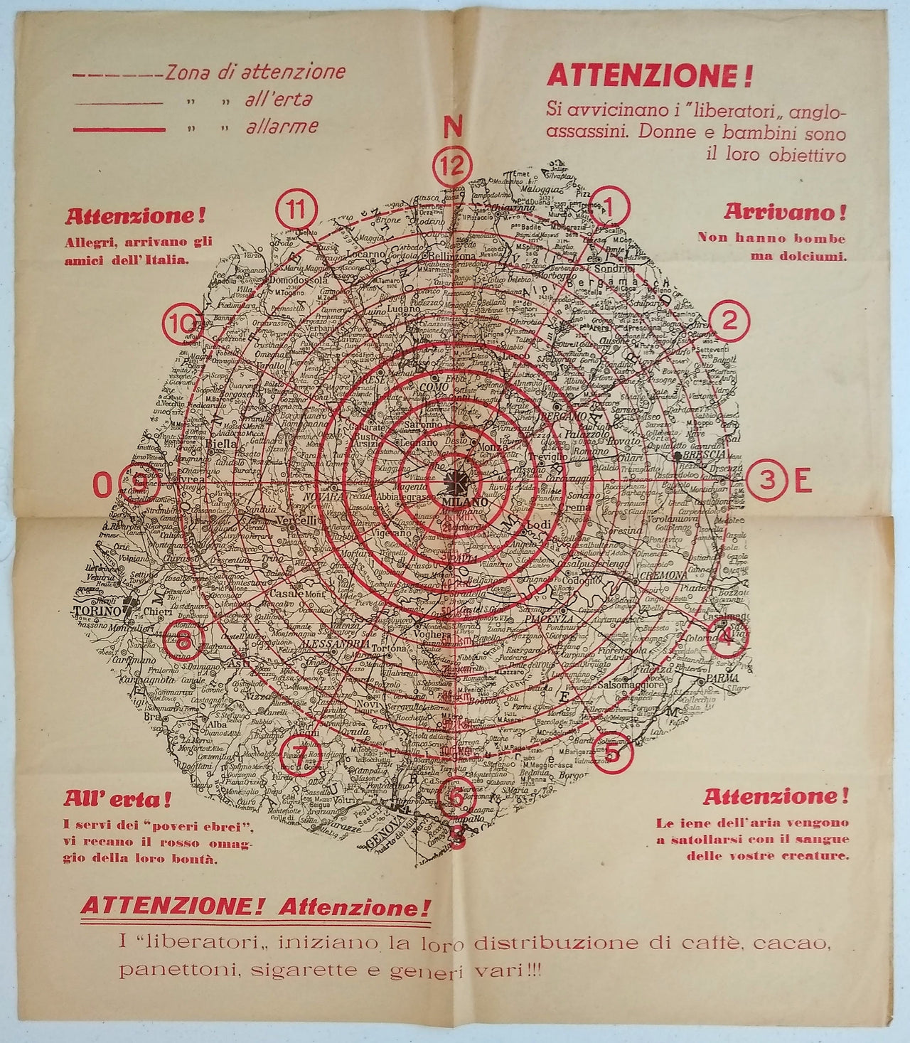 Attenzione! Si avvicinano i “liberatori” anglo-assassini.