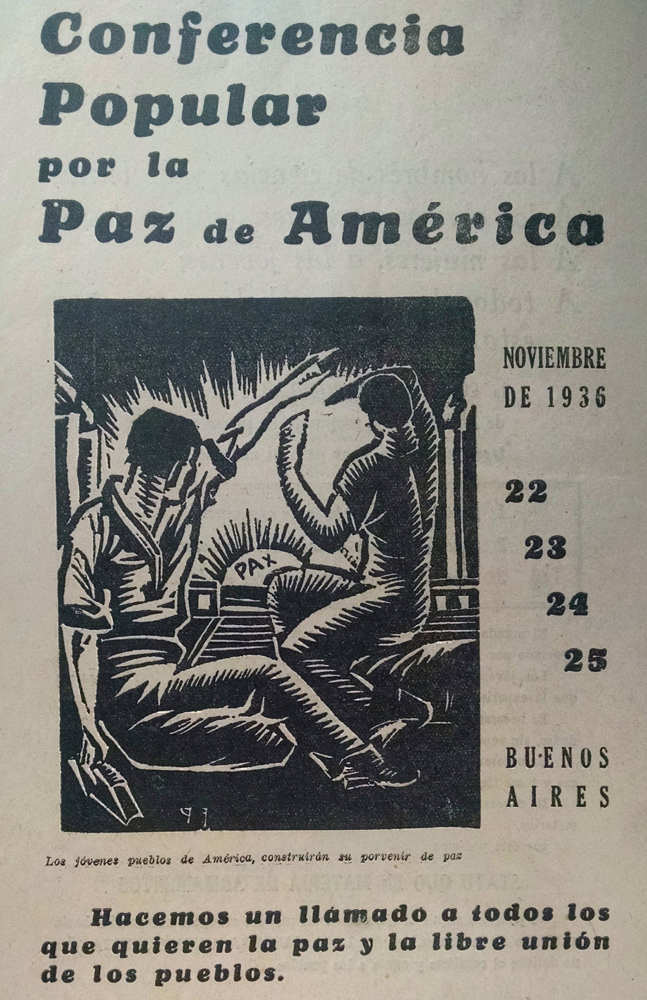 Conferencia Popular por la Paz de América