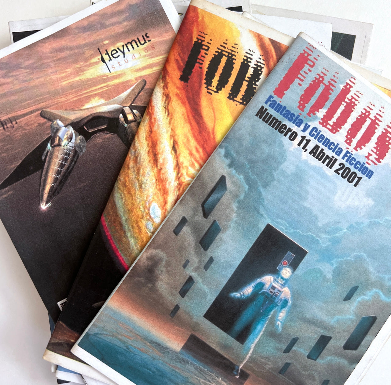 Fobos: Fantasía y Ciencia Ficción. Nos. 8, 11-15, 17, 18, 20, 21.