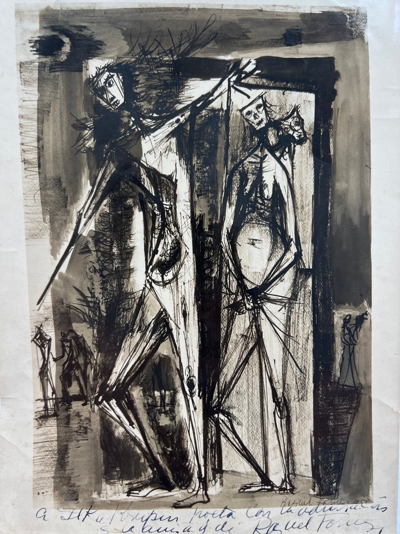 [Raquel Forner] Estudio a Trista.