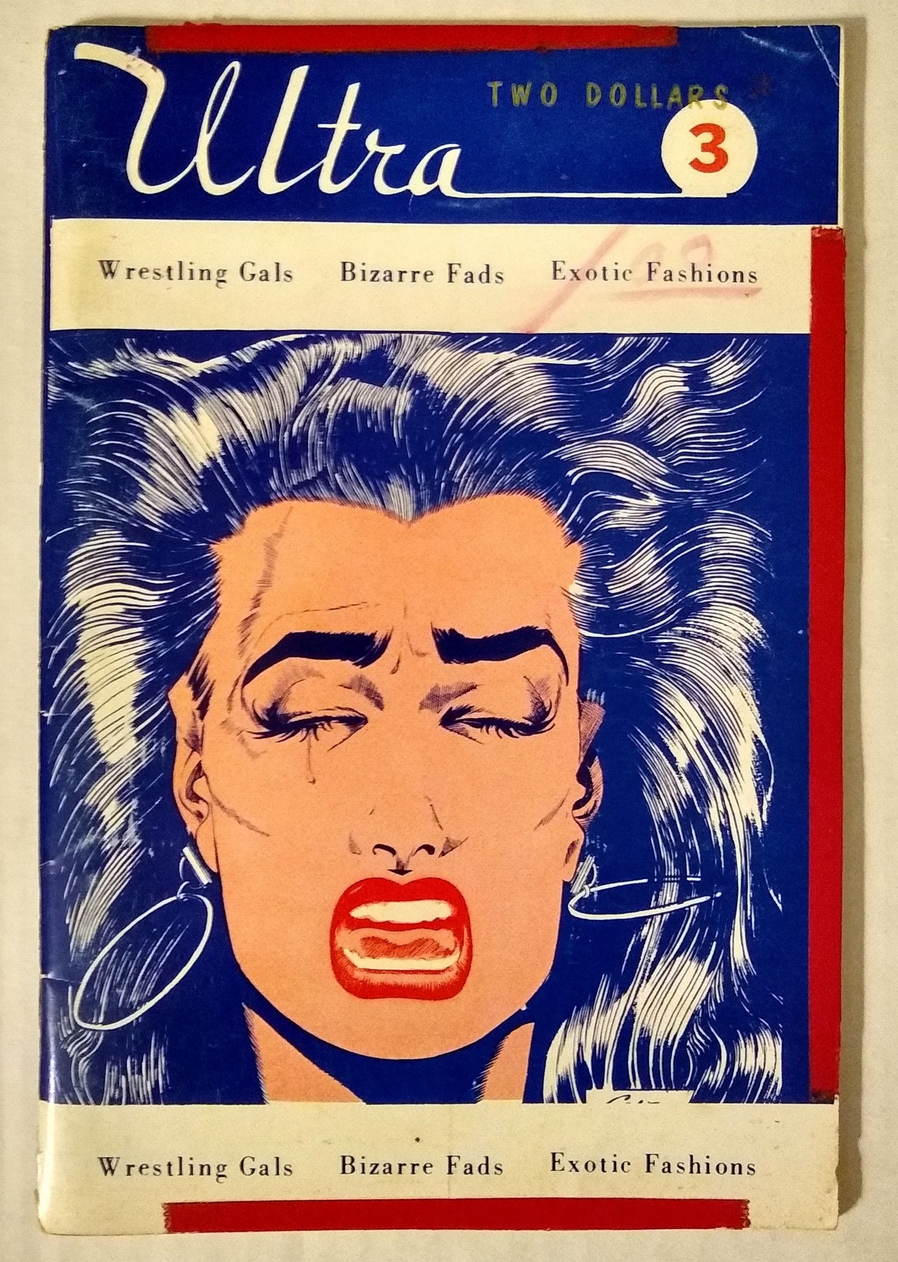 Ultra: Wrestling Gals, Bizarre Fads, Exotic Fashions. Vol. 1, No. 3.